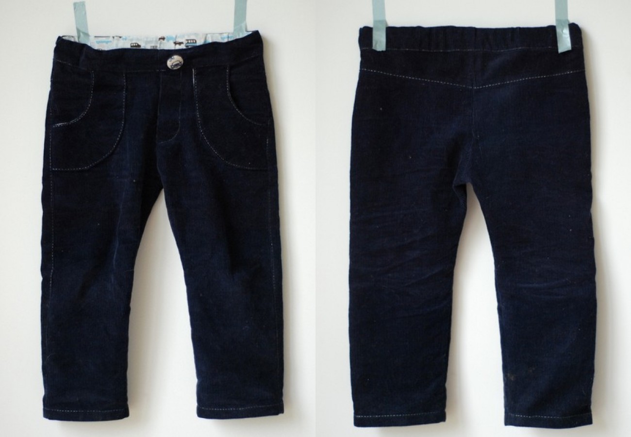 Titchy Threads - Small Fry Skinny Jeans 2T - PDF Pattern