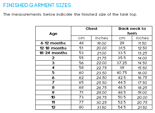 Titchy Threads - Twisted Tank - PDF Pattern